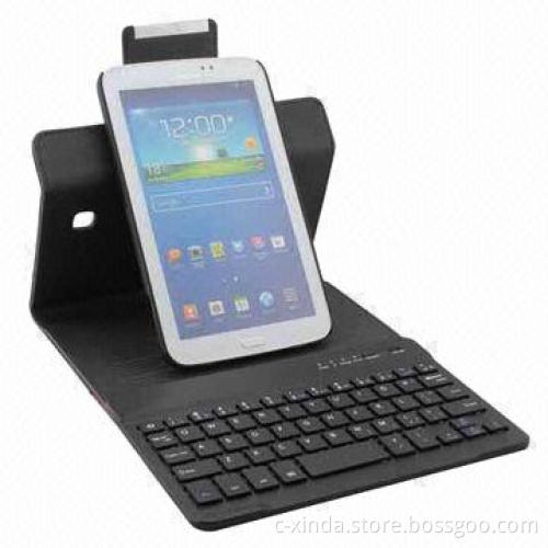 Crocodile-color 360-degree Rotating Holster Bluetooth Keyboard for Galaxy Tab3 P3200/T210/T211
